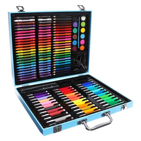 Drawing set, blue