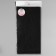 Glue patch from leatherette, 10 × 20 cm, black color