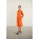 Women's robe, shalka+kant, size 46, tangerine, waffle