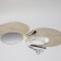 A set of interior mirrors for decoration, 5 pcs, D 14 cm