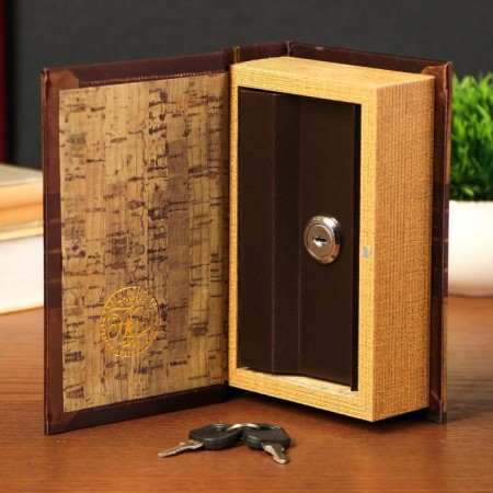 Safe wood book inviolable stock 17*11*5 cm-1