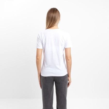 T -shirt female, white color, size 52-4