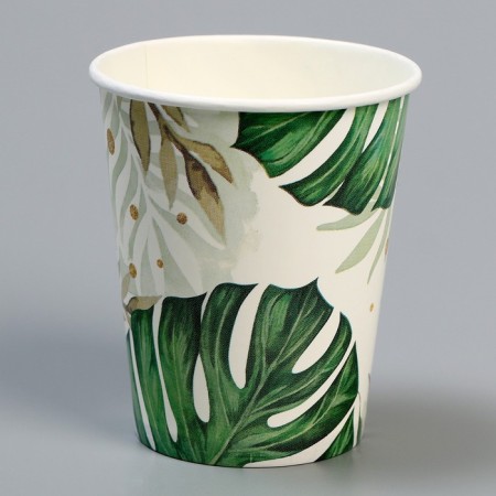 A single -paper glass "Eco" 250 ml, a set of 6 pieces-3