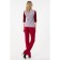 Female jumper, size 42, black color, burgundy