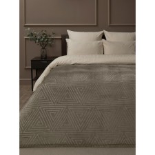 Texrepublic blanket, size 150x200 cm, brown color