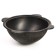 Cast iron cauldron, 6 l, round bottom, aluminum cover