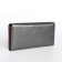 Women's wallet on a magnet, silver color