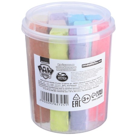 A set of colored crayons puppy patrol, 12 pieces, 10 colors-7