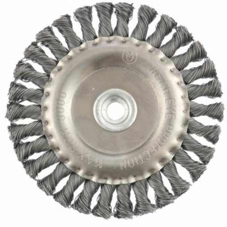 Matrix Ushm brush, d = 150 mm, M14, flat, twisted wire 0.5 mm