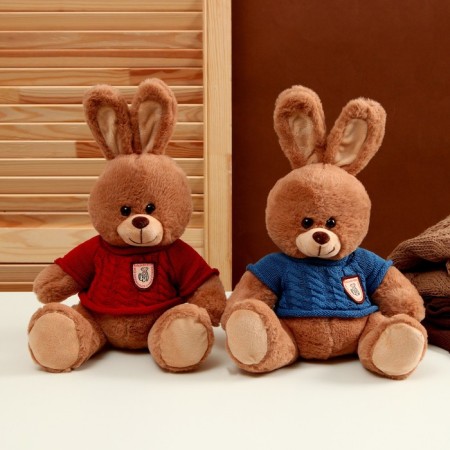 Soft toy "Bunny", in a sweater, 25 cm, color mix-3