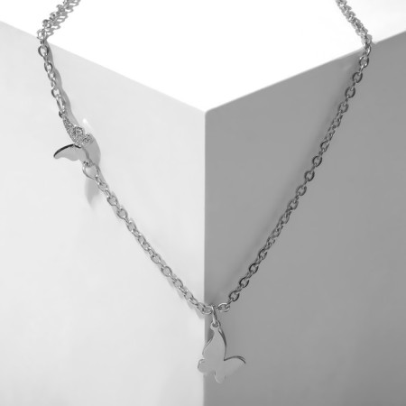 Piece "Butterflies" up, color silver, 42 cm