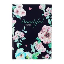 College-wiper in a solid cover 7BC, A4, 160 sheets, Beautiful Notes, Bloc in a Cage, glossy lamination