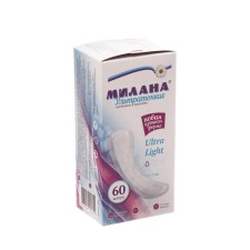 Ежедневные прокладки Милана ультратонкие ULTRA LIGHT 60 шт.