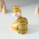 Piglite Polystone "Snake in a crown with coins" 8x6.5x10 cm