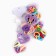 Gift set, hair gum 20 pcs, hairpin crab 20 pcs, Minnie Mouse