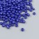 Glass beads 6/0 "blue-violet" bright 450 g
