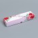 Box for 5 sweets with a shell, with a window "Flower", 21 x 5 x 3.3 cm. Confectionery packaging