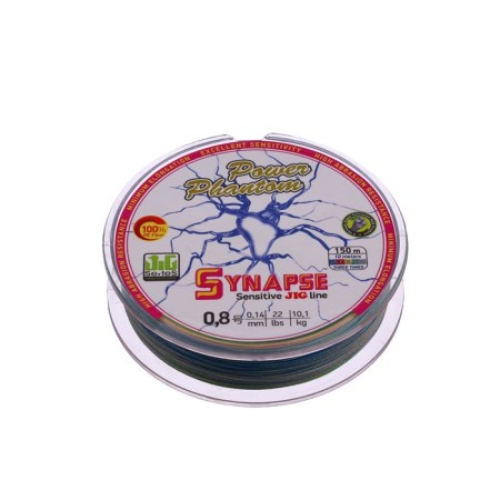 Power Phantom Synapse X4 PE, multicolor No. 0.8, diameter 0.14 mm, test 10.1 kg, 150 m