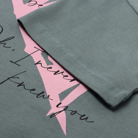 Night shirt female, olive color, size 44-4