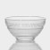 Glass fluorem "Luiza", 0.4 l, d = 12 cm