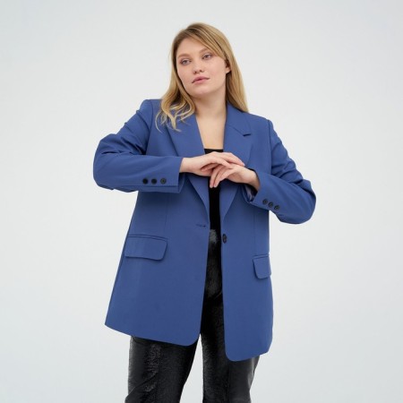 Women's jacket Mist Plus-Size, r.52, blue-3