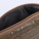 Lightning cosmetic bag, brown color