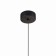 Suspended Mantra Gruissan, LED, 400LM, 3000K, 130 mm, black color