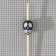 Skewers El Dia de Muertos, 25 pcs, 12 cm, bamboo, black color