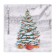 New Year's napkins Paper Pro Prestige "White Winter", 3 layers, 33x33 cm, 20 pcs