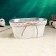 Kashpo - Bonsai "Vederko Lindberg" White, 21x11x9.5cm