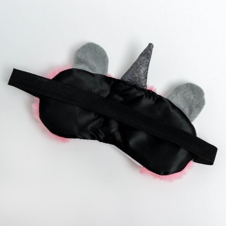 New Year's candle in a bank and a sleep mask "Magic", a set-2