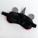 New Year's candle in a bank and a sleep mask "Magic", a set