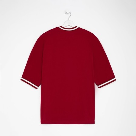 Male Harvard T -shirt, Bordeaux Color, One Size size-7