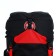 Tourist backpack, TAIF, 90 l, a lace department, 2 outer pockets, black/red color