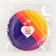 Disposable paper plate "like", 18 cm