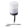 Landscape Lamp Novotech. Nokta, 3W, LED, 65x45x45 mm, white color