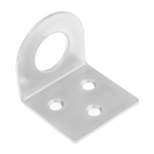 Sample-ushko tundra, bent, 40x75 mm, zinc, in the package of 1 pc.