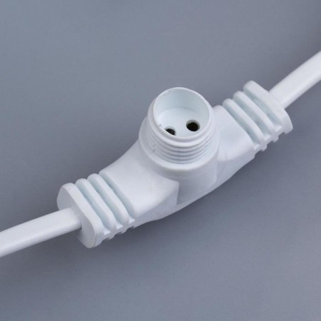 Power cord for vessels 3 outputs, white thread-1