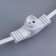 Power cord for vessels 3 outputs, white thread