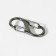 Metal carbine, double, 40 × 18 mm, 5 pcs, black nickel color