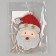 New Year's decoration from EVA "Santa Claus", on an adhesive basis