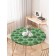 Green Dragon tablecloth, round, oxford, elastic band, size 140x140 cm, diameter 105-120 cm