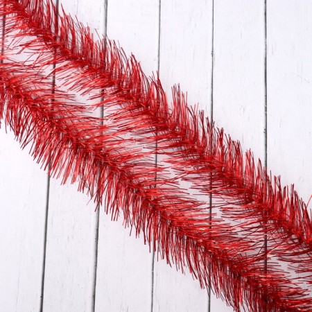 Tinsel "No. 16 fluffy" double d = 6 cm, length 2 m, mix