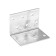 Corner Fixing equilateral tundra, 40x40x60x2 mm, in a package of 10 pcs.