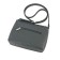 Female bag, genuine leather black 20x7x15 cm