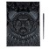 Antistress engraving with the effect of silver "Good panda"