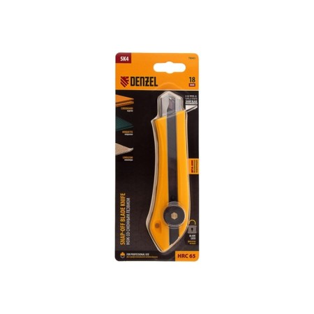 Knife Denzel 78943, metal guide, SK4, screw fixator, 18 mm-4