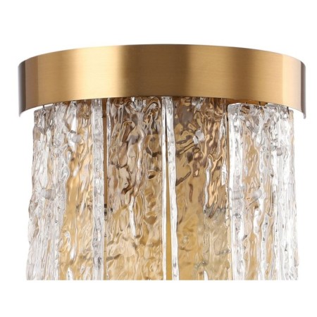 Wall lamp Frostyle 2xe14 40w, size 20x11.5x27 cm, bronze color-1