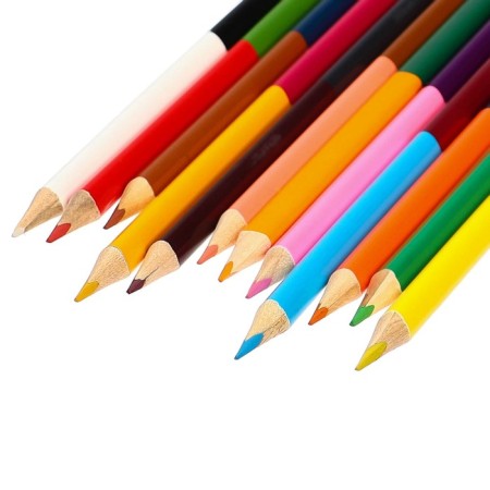 Color pencils, 24 colors, bilateral, spider-man-4