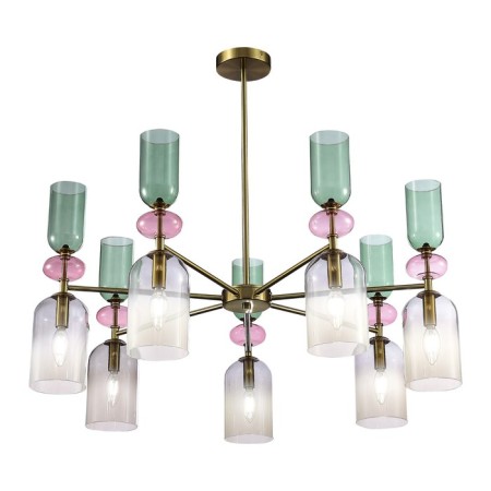 Ceiling Ceiling ST LUCE. SL2000.202.07. GEA. 7x40 watts, E14, 85x85x40 cm, golden color-4